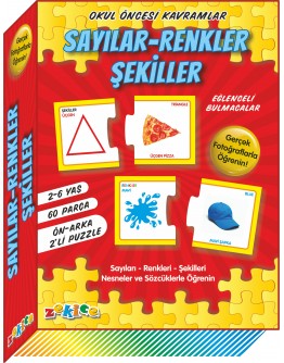 Okul Öncesi Sayılar Renkler Şekiller