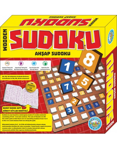 Ahşap Sudoku