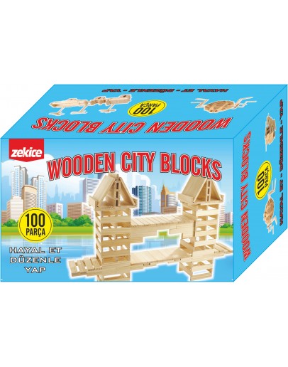 Wooden Cıty Blocks